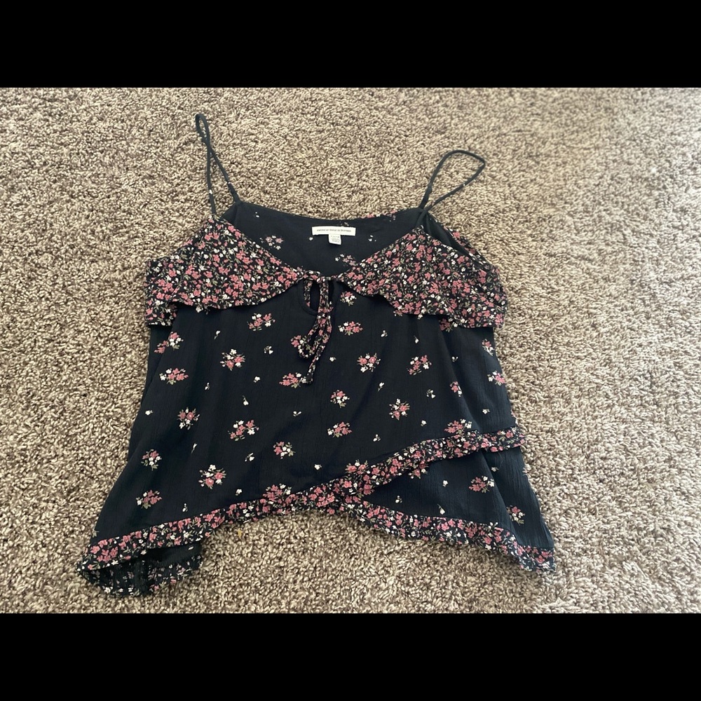 floral tank top